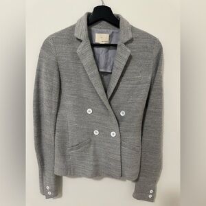 Boy by Band of Outsiders lightweight alpaca/wool blazer gray size 1 (fits xs/s)